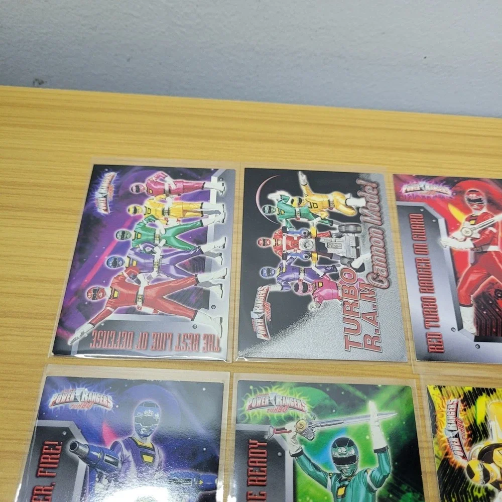 Vintage Power Rangers Turbo Trading Card Lot of 13 Bandai 1997